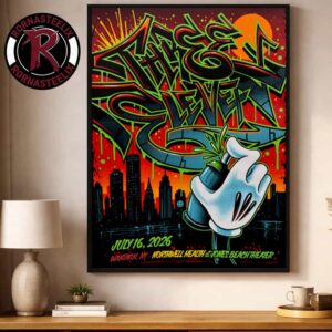 311 Band Wantagh New York Poster Tonight At Northwell Health At Jones Beach Theater On July 16 2026 Poster Decor Canvas