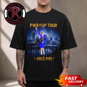 ACDC Edmonton AB Pwr Up Tour 2026 Exclusive Tee At Commonwealth Stadium On August 9 2026 Unisex T Shirt
