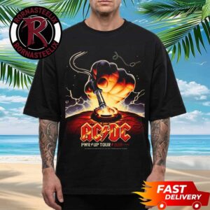 ACDC Madison WI Pwr Up Tour 2026 Event Poster Show At Camp Randall Stadium On July 19 2026 Unisex T Shirt