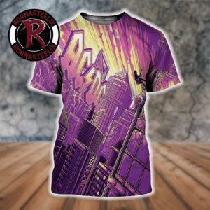 ACDC Pwr Up Tour 2026 Charlotte Venue Poster North Carolina Show At Bank Of America Stadium On July 11 2026 North America All Over Print Shirt