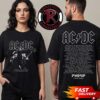 ACDC Pwr Up Tour 2026 Exclusive Tee Angus Electric North America Cities Tour Unisex T Shirt Two Sided ACDC Pwr Up Tour 2026 Exclusive Tee Angus Electric North America Cities Tour Unisex T Shirt Two Sided