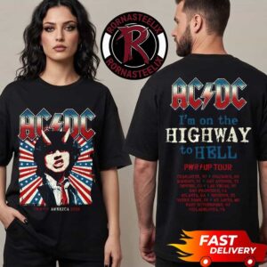ACDC Pwr Up Tour 2026 Exclusive Tee Highway to Hell USA Pwr Up 2026 North America Unisex T Shirt Two Sided