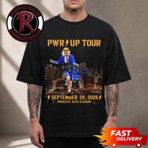 ACDC Pwr Up Tour 2026 Winnipeg MB Event Tee At Princess Auto Stadium On September 20 2026 Canada Unisex T Shirt