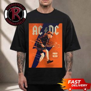 ACDC Pwrd Up Tour 2026 Denver Poster Show At Empower Field At Mile High On July 28 2026 Denver CO Unisex T Shirt