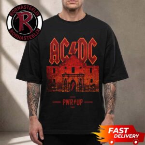 ACDC San Antonio Texas 2026 Pwr Up Tour Venue Poster At Alamodome On July 24 2026 Unisex T Shirt