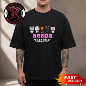 Aespa x BAPE Baby Milo Relaxed Exclusive Merchandise Unisex T Shirt
