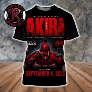 Akira The Legend Returns Neo Tokyo Rises Once Again In Theaters September 4 2026 All Over Print Shirt