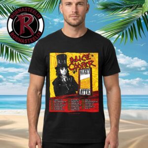 Alice Cooper Fall 2026 Tour Alice’s Attic Schedule Tour Dates Unisex T Shirt