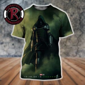 Avengers Doomsday New Poster Dr Doom Marvel Studios In Theaters December 18 2026 All Over Print Shirt