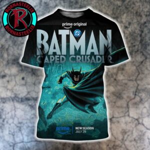Batman Caped Crusader Season 2 Poster Only In Prime On July 29 2026 All Over Print Shirt