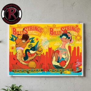 Billy Strings Boston The Greatest Show Of All Time Event Poster 2 Nights Show At Agganis Arena On July 21 22 2026 Art By Your Cinema