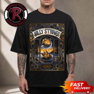 Billy Strings Portland ME 2026 Poster Two Nights At Cross Insurance Arena On July 24 25 2026 Art By Abigail Salvesen Unisex T Shirt