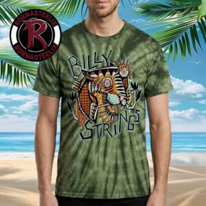 Billy Strings Summer 2026 Merchandise Deconstructed Tiger Art By Whit Stone Unisex T Shirt