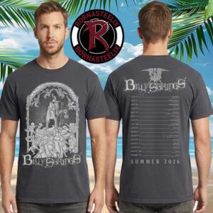 Billy Strings Summer 2026 Merchandise Father Time Tour Dates Art By Matt Trievel Unisex T Shirt