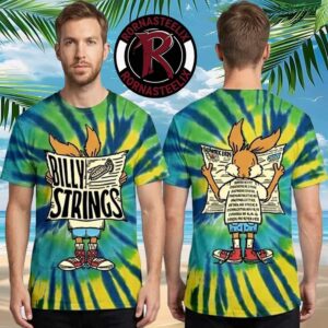 Billy Strings Summer 2026 Merchandise Rabbit Tee with Dates Art By Danny Evans Unisex T Shirt
