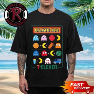 Blink-182 x 7-Eleven x Pac-Man Limited Edition Unisex T Shirt