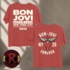 Bon Jovi Statue Of Liberty Graphic T-Shirt Vintage Classic Rock Band Merch Bon Jovi Statue Of Liberty Graphic T-Shirt Vintage Classic Rock Band Merch