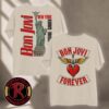 Bon Jovi New York Forever Tour 2026 Vintage Red T-Shirt NYC Concert Merch Bon Jovi New York Forever Tour 2026 Vintage Red T-Shirt NYC Concert Merch