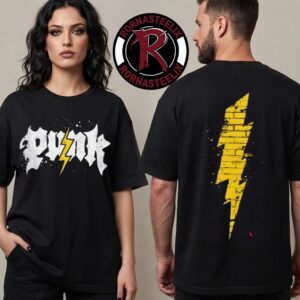CM Punk Electric Punk WWE 2026 Yellow Lightning Unisex T Shirt Two Sided
