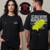 Calvin Harris x Ushuaia Ibiza Limited Collection 2026 Ecru Palm Tree No Looking Back This Time Ibiza Show Dates Unisex T Shirt Two Sided
