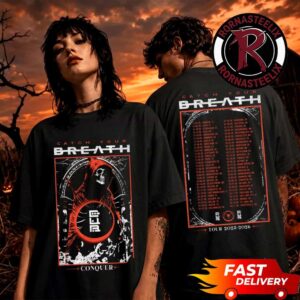 Catch Your Breath World Tour 2026 Summer Collection Conquer Skelly 2026 World Tour Unisex T Shirt Two Sided