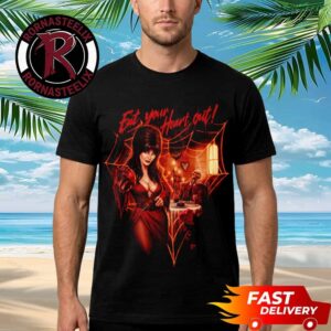 Cavity Colors Exclusive Merchandise SummerWeen Elvira Eat Your Heart Out 2026 Collection Unisex T Shirt
