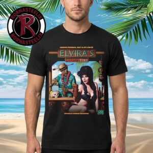 Cavity Colors SummerWeen At Elvira’s Creepy Tiki Official Licensed Collection July 14 2026 Unisex T Shirt