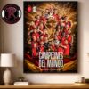 Congrats Spain National Team Champions FIFA World Cup 2026 Poster Decor Canvas Congrats Spain National Team Champions FIFA World Cup 2026 Poster Decor Canvas