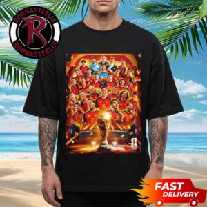 Congrats Spain National Team Champions FIFA World Cup 2026 Unisex T Shirt