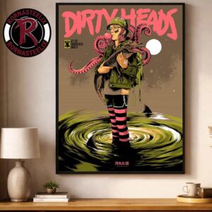Dirty Heads 2026 Venue Poster Show At Penn National Turf Club On July 15 2026 Grantville PA Poster Decor Canvas