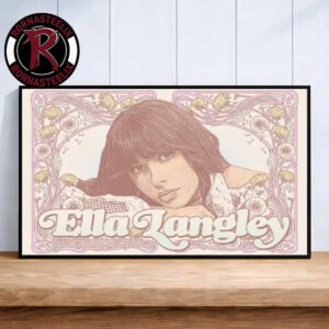 Ella Langley The Dandelion Tour 2026 Canandaigua NY Event Poster Show At PMConstellation Brands Marvin Sands Performing Arts Center On July 31 2026 Poster Decor Canvas