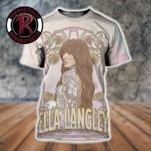 Ella Langley The Dandelion Tour 2026 Gilford NH Event Poster Show At BankNH Pavilion On July 30 2026 All Over Print Shirt