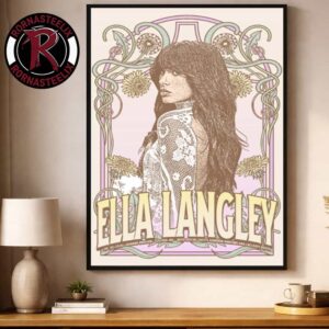 Ella Langley The Dandelion Tour 2026 Gilford NH Event Poster Show At BankNH Pavilion On July 30 2026 Poster Decor Canvas