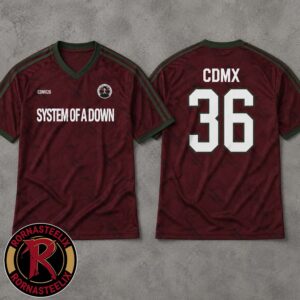 Estadio GNP Seguros System Of A Down 27 And 28 May 2026 Mexico City Pop Up Shop Football Jersey