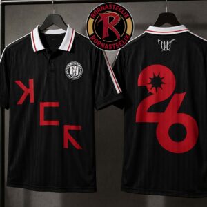Exclusive My Chemical Romance DRAAG Black Polo Jersey from The Black Parade 2026 EU and UK Tour