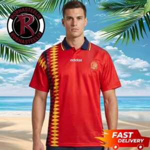 FIFA World Cup 2026 Spain National Team x Adidas Champions Merch Polo Shirt