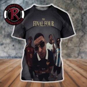 FIFA World Cup 2026 The Final Four Lamine Yamal Kylian Mbappe Jude Bellingham Lionel Messi All Over Print Shirt