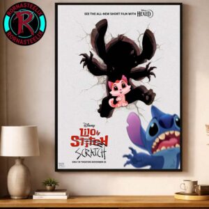 First Poster For Lilo And Scratch Only In Theaters November 25 2026 Poster Canvas