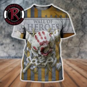 Five Finger Death Punch Wall Of Heroes All Over Print Shirt