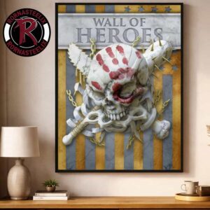 Five Finger Death Punch Wall Of Heroes Poster Decor Canvas