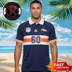 Football x Football 2026 Denver Broncos France Style Collaboration NFL Team x FIFA World Cup 2026 National Team Polo Shirt