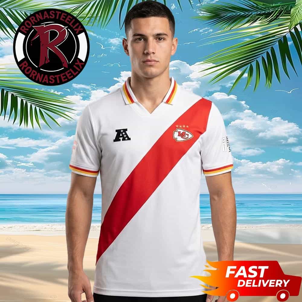 Football x Football 2026 Kansas City Chiefs England Team Style Collaboration NFL Team x FIFA World Cup 2026 National Team Polo Shirt Football x Football 2026 Kansas City Chiefs England Team Style Collaboration NFL Team x FIFA World Cup 2026 National Team Polo Shirt