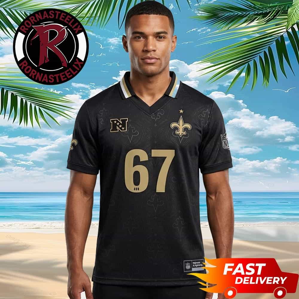 Football x Football 2026 New Orleans Saints Collaboration NFL Team x FIFA World Cup 2026 National Team Polo Shirt Football x Football 2026 New Orleans Saints Collaboration NFL Team x FIFA World Cup 2026 National Team Polo Shirt
