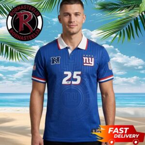 Football x Football 2026 New York Giants Collaboration NFL Teams x FIFA World Cup 2026 National Team Polo Shirt