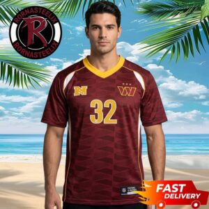 Football x Football 2026 Washington Commanders Collaboration NFL Teams x FIFA World Cup 2026 National Team Football Jersey