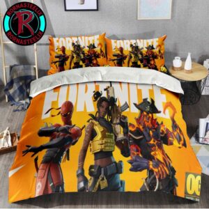 Fortnite OG Season 8 With Pirate And Ninja Theme Bedding Set