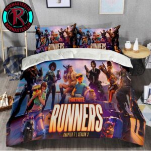 Fortnite Runners Chapter 7 Season 3 Bedding Set Twin