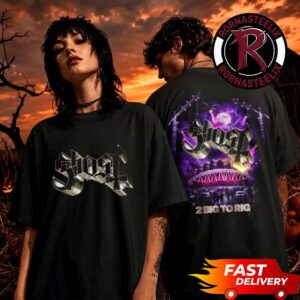Ghost Band Skeletour World Tour 2026 Movie Exclusive Tee Ghost 2 Big To Rig Unisex T Shirt Two Sided