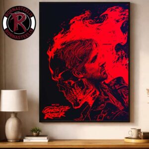 Ghost Rider 2028 Movie Ryan Gosling Is Ghost Rider Marvel Studios Poster Decor Canvas
