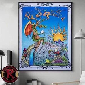 Goose Dragon Tree Fantasy Artwork Event Poster At Leader Bank Pavilion Boston MA On June 30 2026